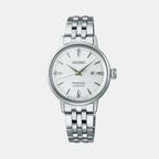 Presage Women Automatic White Dial Analog Stainless Steel Watch SRE017J1