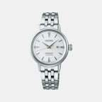 Presage Women Automatic White Dial Analog Stainless Steel Watch SRE017J1