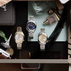 5 Sports Women Automatic Blue Dial Analog Stainless Steel Watch SRE021K1