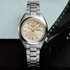 5 Sports Women Automatic Beige Dial Analog Stainless Steel Watch SRE023K1