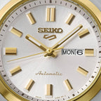 5 Sports Women Automatic Silver Dial Analog Stainless Steel Watch SRE024K1