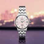 Presage Women Automatic Pink Dial Analog Stainless Steel Watch SRP839J1