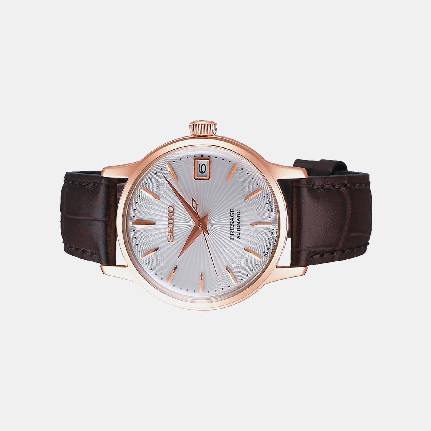 Presage Women Automatic Pink Dial Analog Stainless Steel Watch SRP852J1