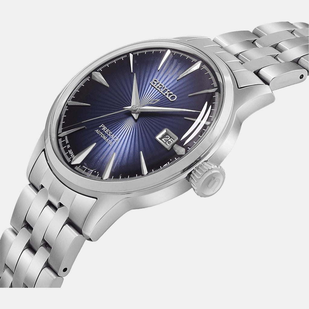 Seiko Stainless Steel Blue watch