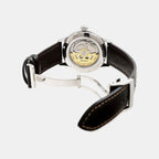 Presage Men Automatic Green Dial Analog Leather Watch SRPD37J1