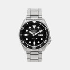 5 Sports Men Automatic Black Dial Analog Stainless Steel Watch SRPD55K1