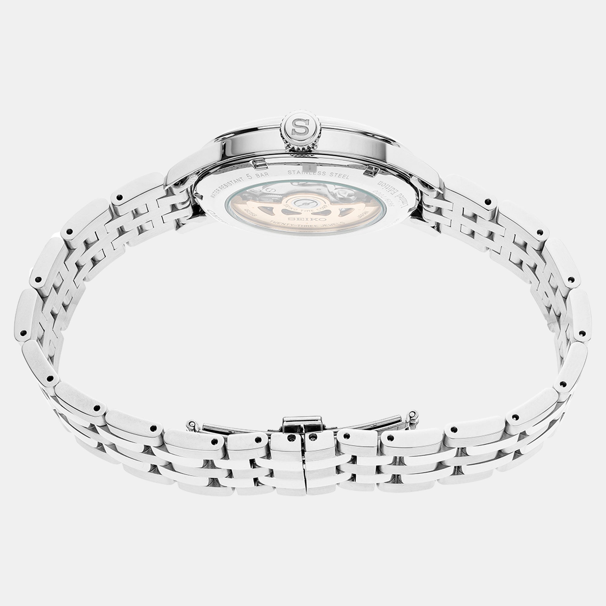 Seiko Men Round Blue watch