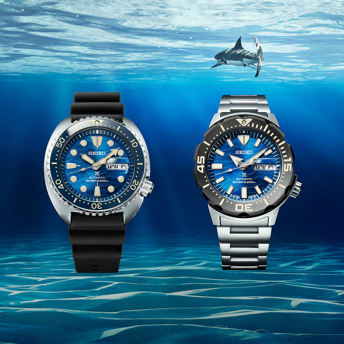 Prospex Men Automatic Blue Dial Analog Stainless Steel Watch SRPE33K1