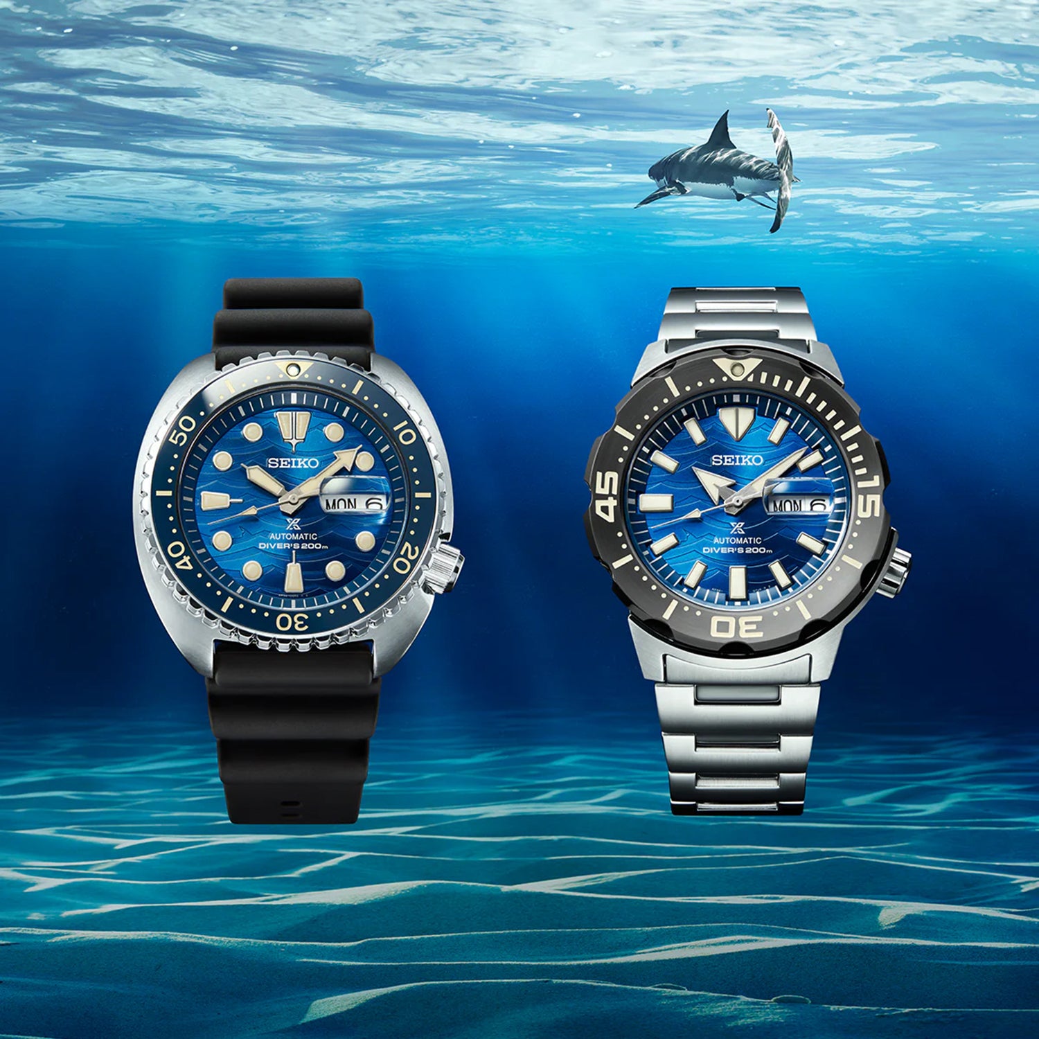Prospex Men Automatic Blue Dial Analog Stainless Steel Watch SRPE33K1
