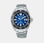 Seiko Round Blue Analog watch