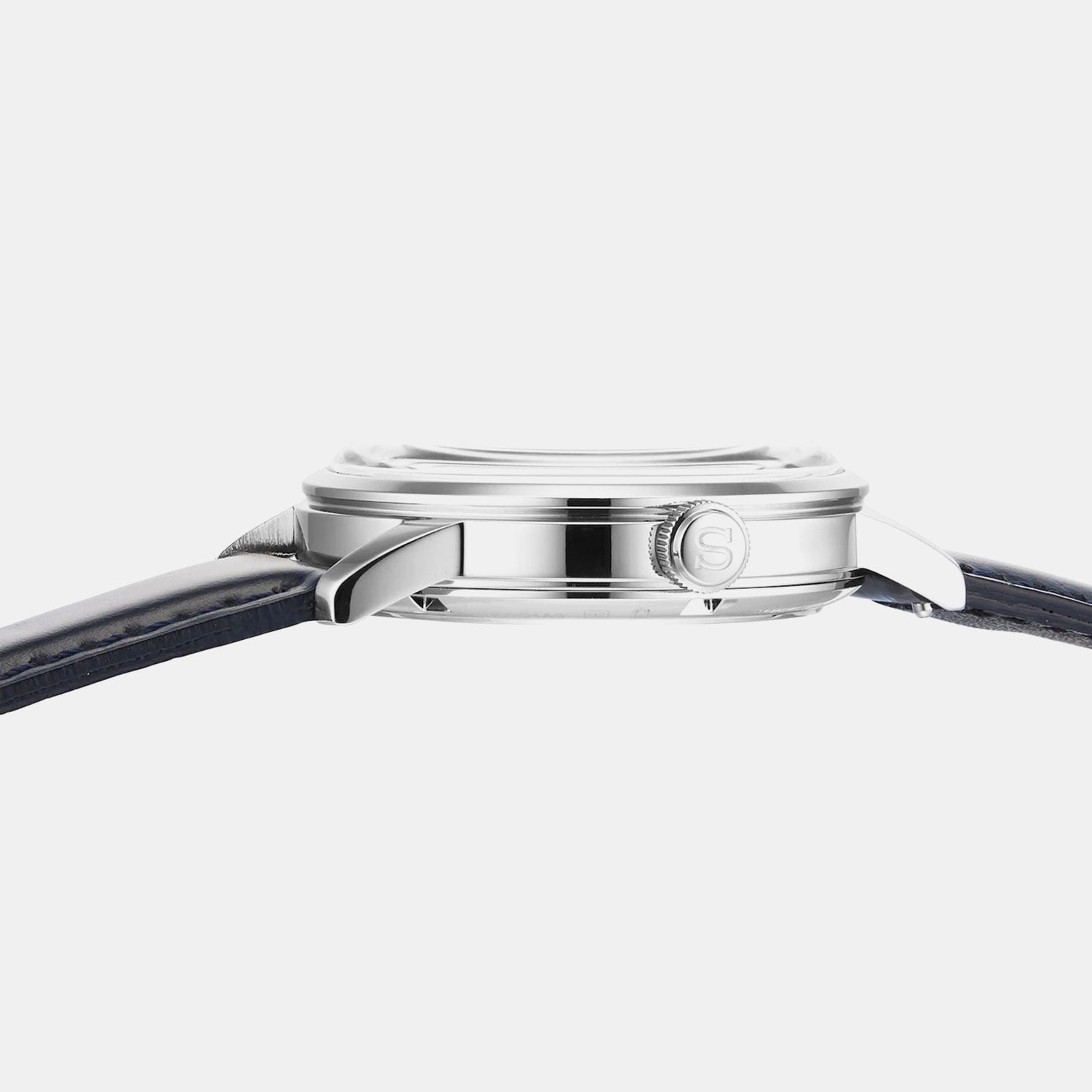 Presage Men Automatic Blue Dial Analog Leather Watch SRPE43J1