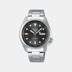 5 Sports Men Automatic Black Dial Analog Stainless Steel Watch SRPE51K1