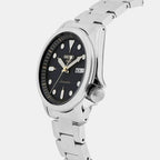 5 Sports Men Automatic Black Dial Analog Stainless Steel Watch SRPE57K1
