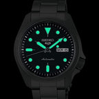 5 Sports Men Automatic Black Dial Analog Stainless Steel Watch SRPE60K1