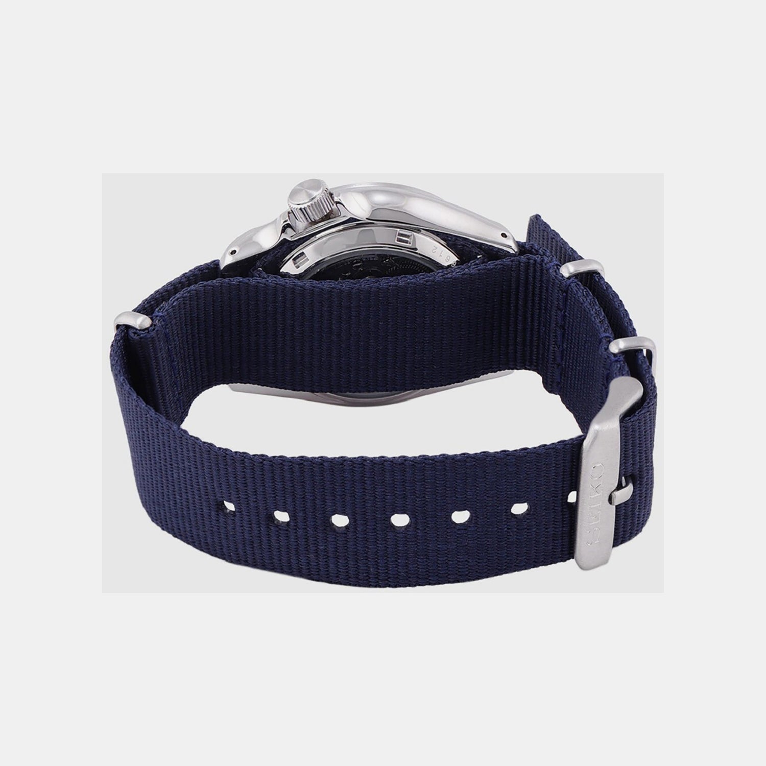 5 Sports Men Automatic Blue Dial Analog Nylon Watch SRPE63K1