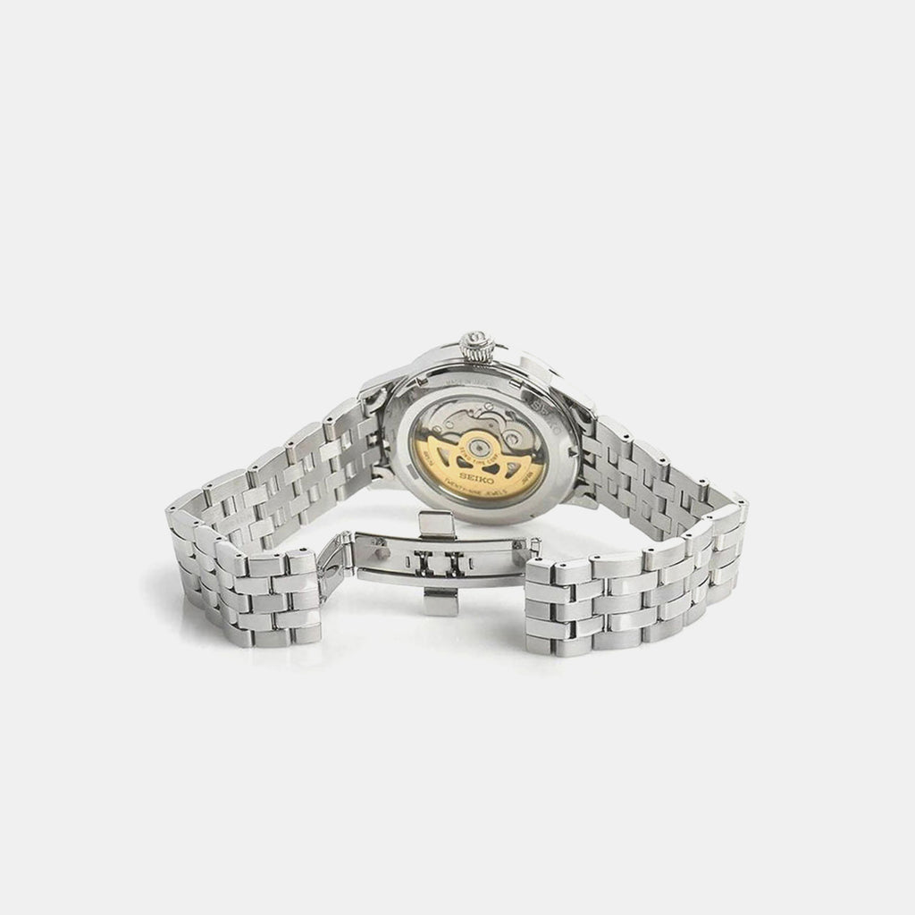 Presage Women Automatic Beige Dial Analog Stainless Steel Watch SRPF47J1