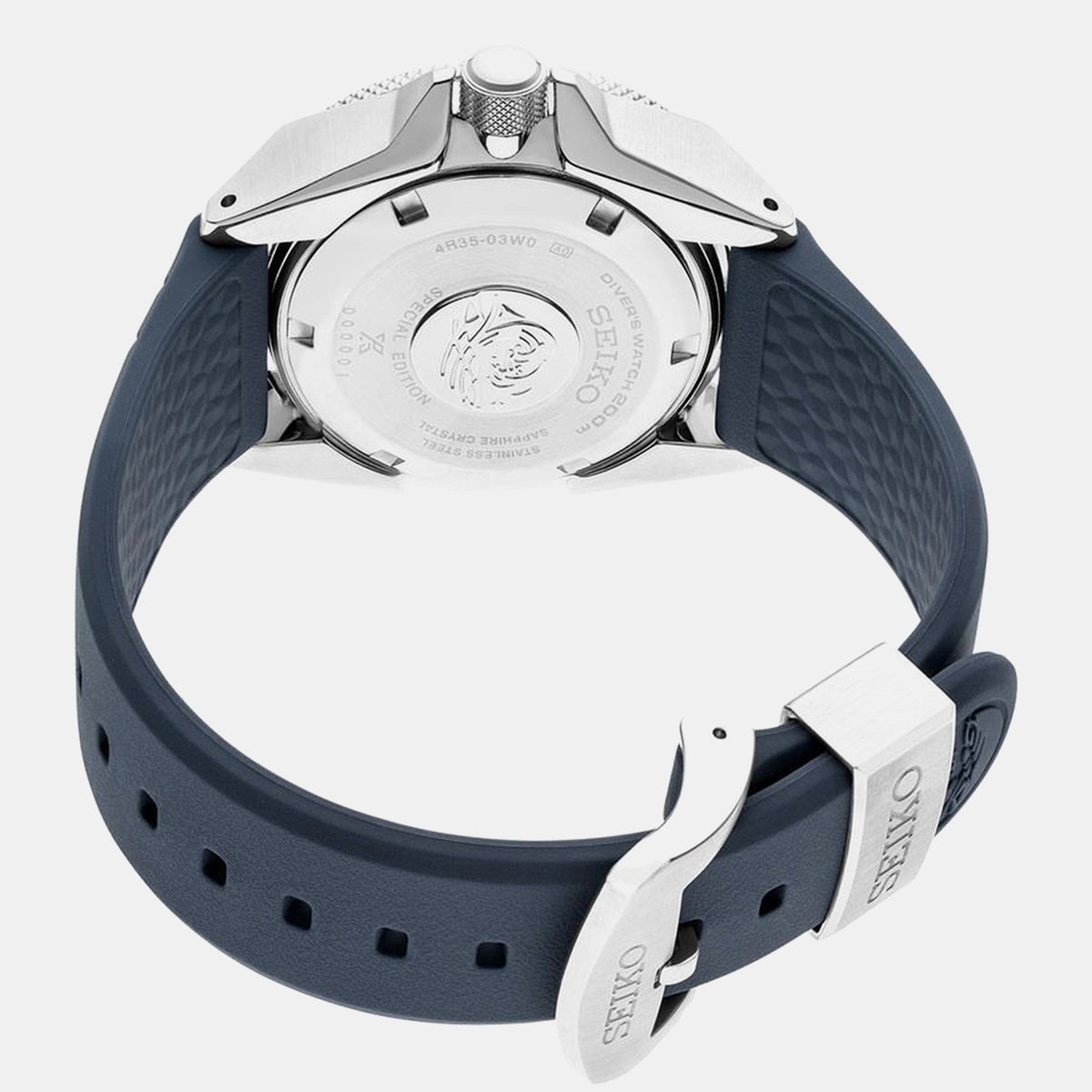 Prospex Men Automatic Blue Dial Analog Silicone Watch SRPF79K1
