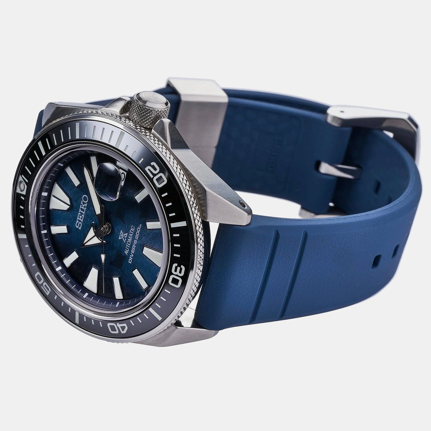 Prospex Men Automatic Blue Dial Analog Silicone Watch SRPF79K1