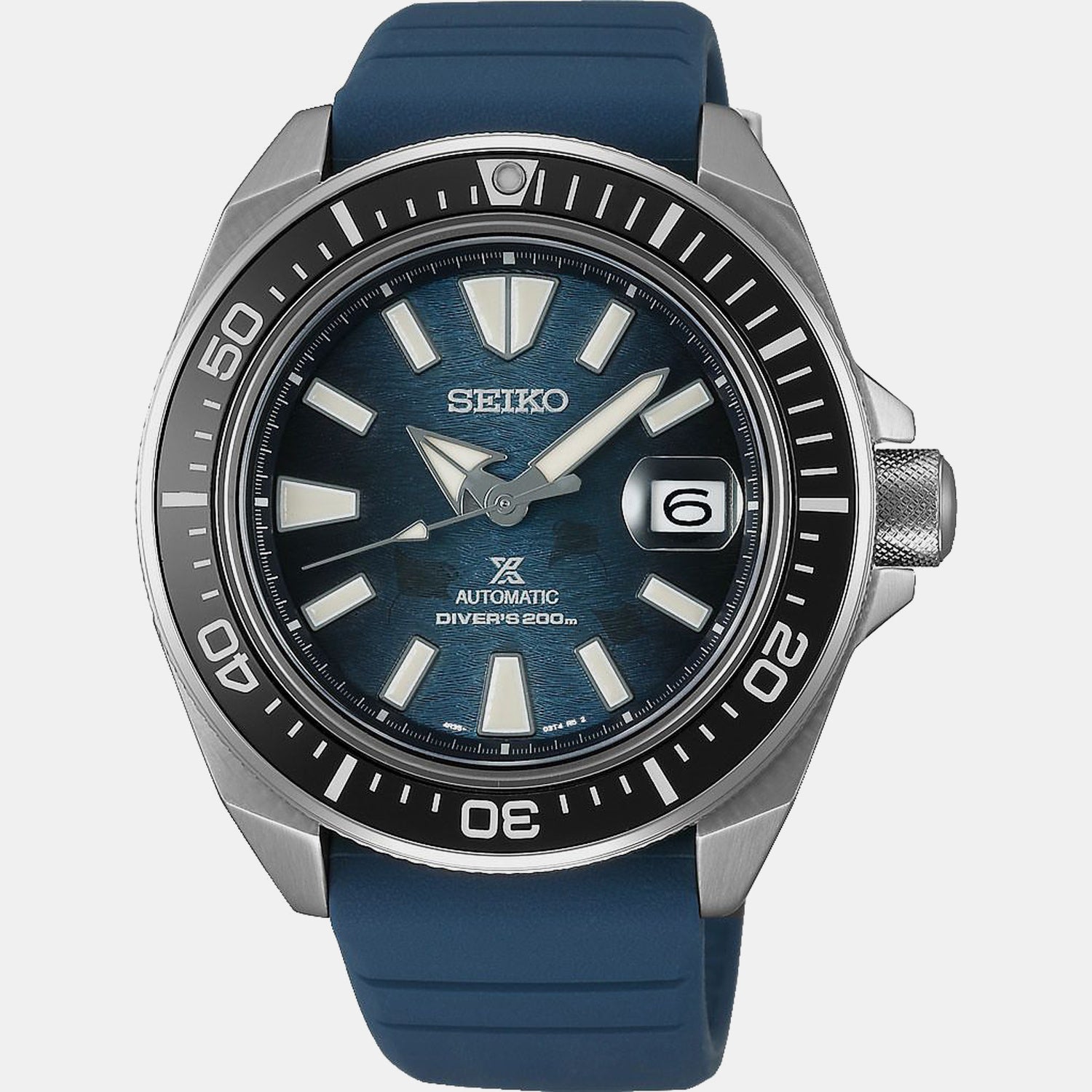 Prospex Men Automatic Blue Dial Analog Silicone Watch SRPF79K1