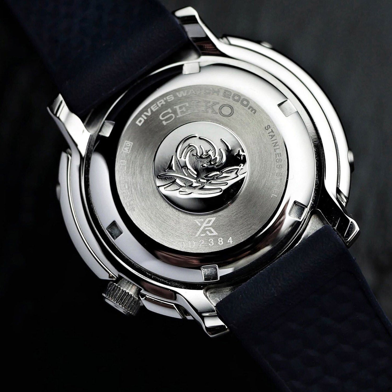 Prospex Men Automatic Navy Dial Analog Silicone Watch SRPF81K1