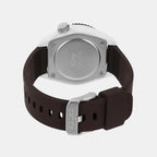 5 Sports Men Automatic Black Dial Analog Silicone Watch SRPG77K1