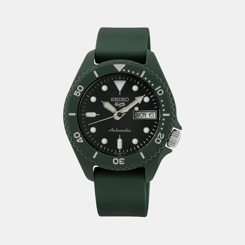 Seiko Round Green Analog watch