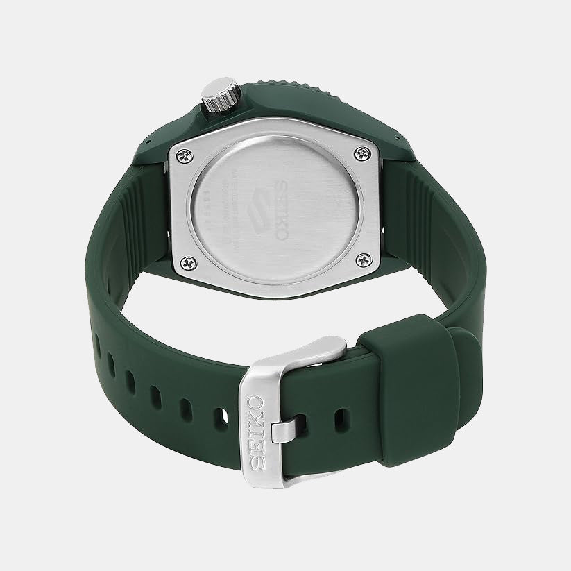 Seiko Silicone Green watch