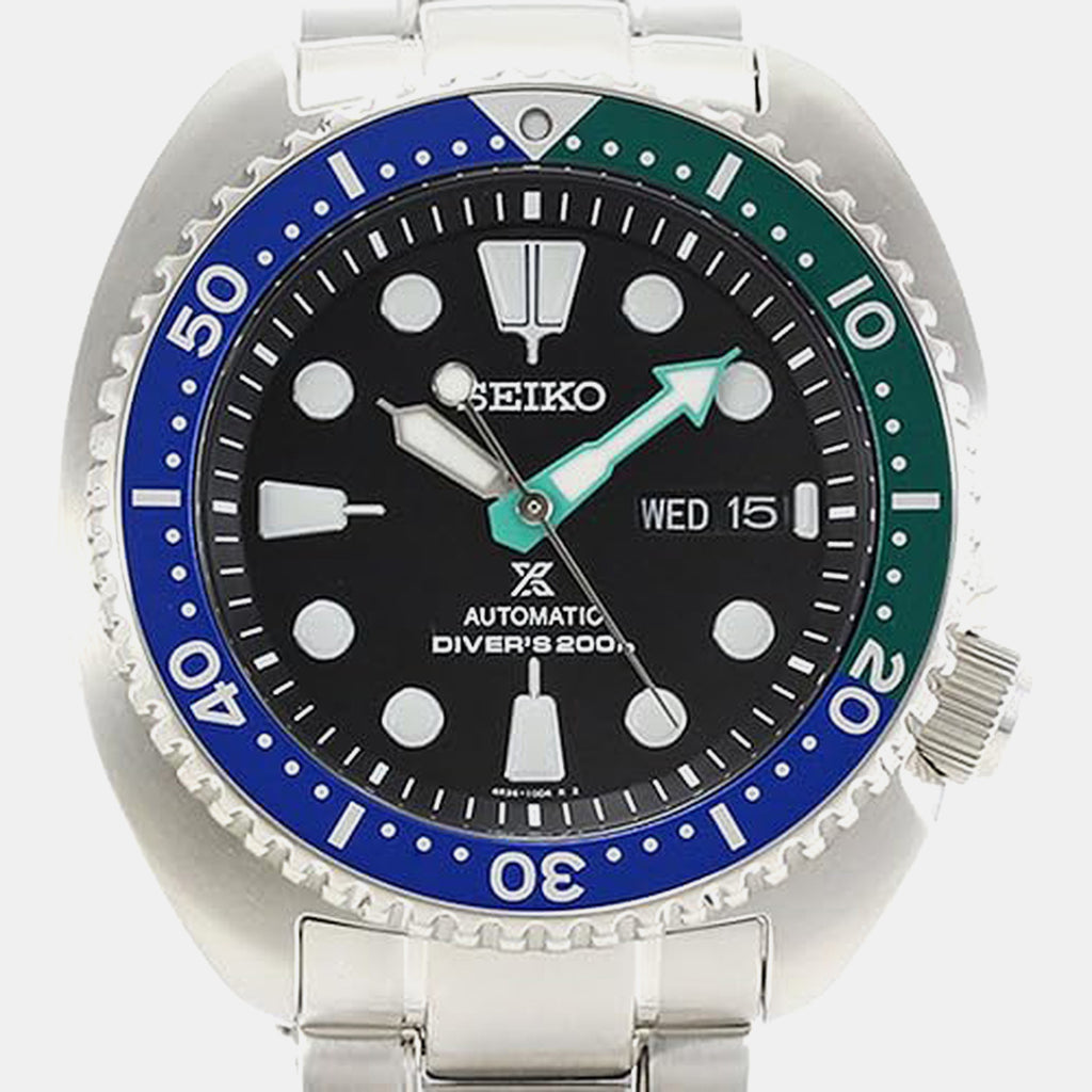 Prospex Men Automatic Black Dial Analog Stainless Steel Watch SRPJ35K1