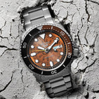 5 Sports Men Automatic Brown Dial Analog Stainless Steel Watch SRPJ47K1