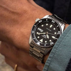 5 Sports Men Automatic Black Dial Analog Stainless Steel Watch SRPK29K1