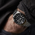 5 Sports Men Automatic Black Dial Analog Stainless Steel Watch SRPK29K1