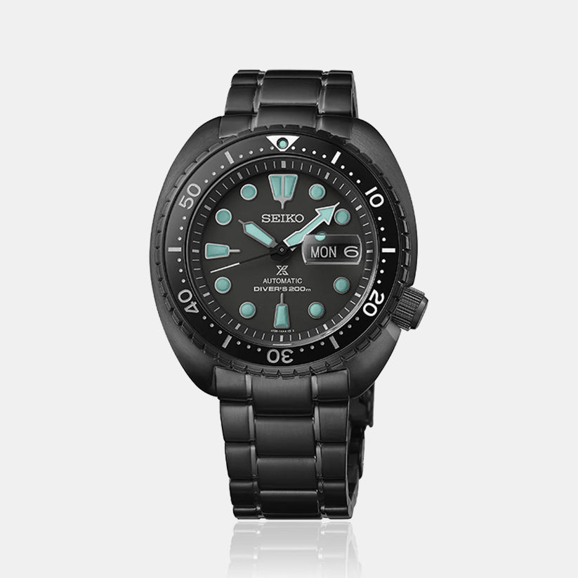Seiko Round Black Analog watch