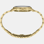 Presage Men Automatic Gold Dial Analog Stainless Steel Watch SRPK48J1