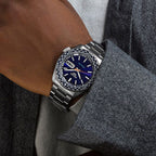 5 Sports Men Automatic Blue Dial Analog Stainless Steel Watch SRPK65K1