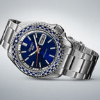 5 Sports Men Automatic Blue Dial Analog Stainless Steel Watch SRPK65K1