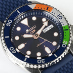 5 Sports Men Automatic Blue Dial Analog Stainless Steel Watch SRPK81K1