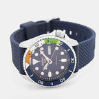 5 Sports Men Automatic Blue Dial Analog Stainless Steel Watch SRPK81K1
