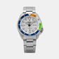 New 5 Sports Men Automatic White Dial Analog Stainless Steel Watch SRPK83K1