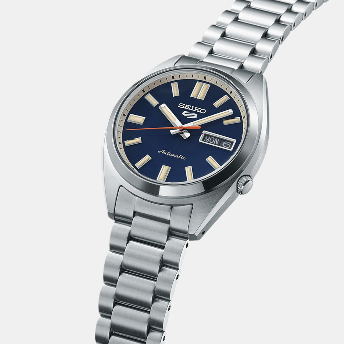 Seiko Men Round Blue watch