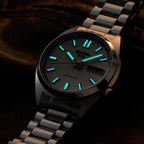 5 Sports Men Automatic Beige Dial Analog Stainless Steel Watch SRPK91K1