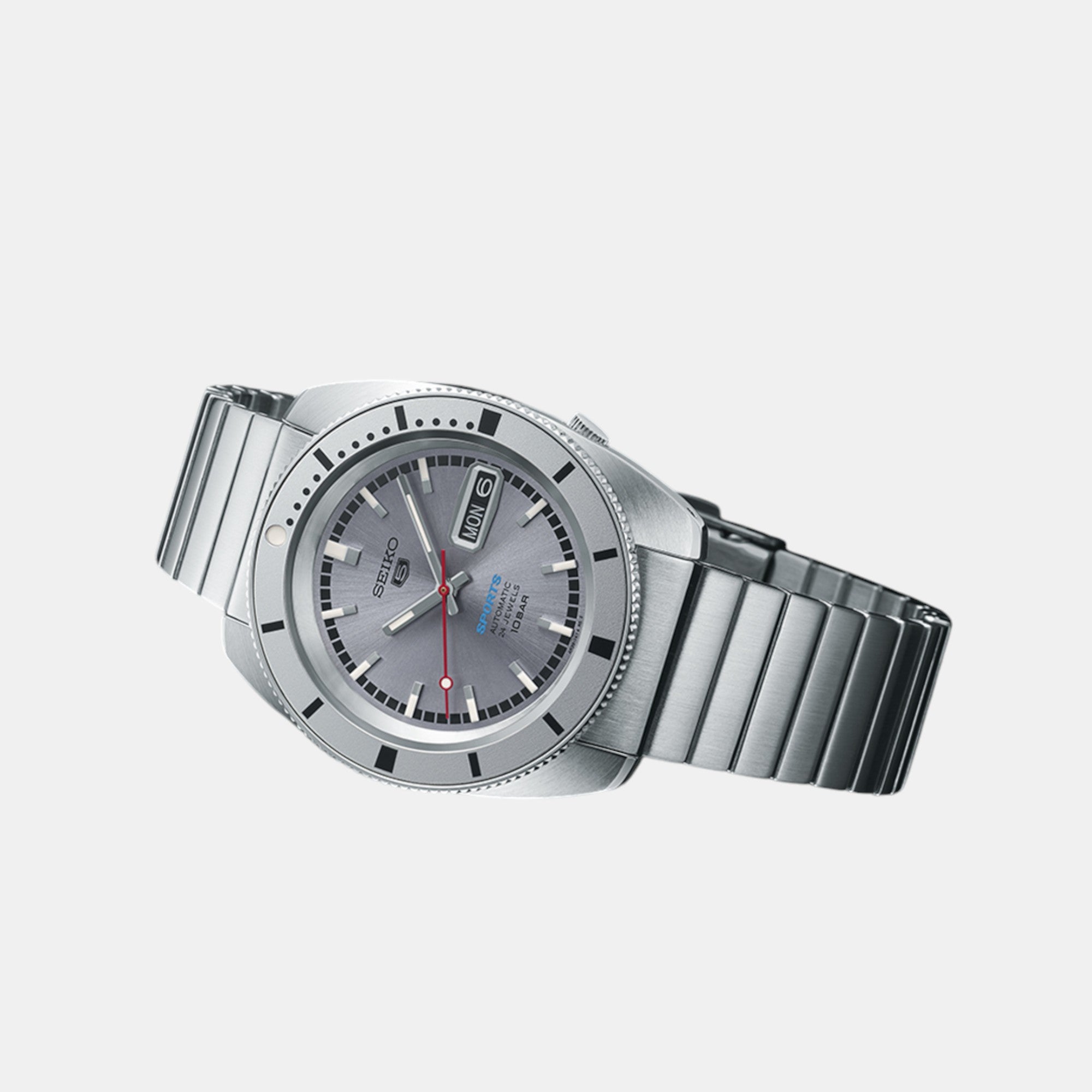 Seiko Men Round Grey watch