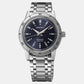 Presage Style 60s Elegant Yet Rugged Men Automatic Blue Dial Analog Stainless Steel Watch SRPL07J1