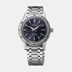 Seiko Round Blue Analog watch