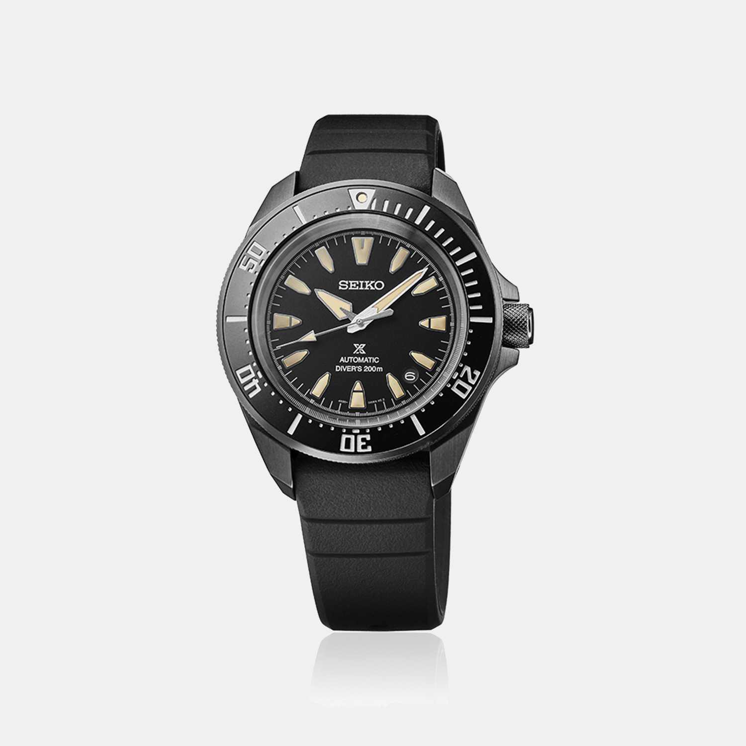 Seiko Round Black Analog watch