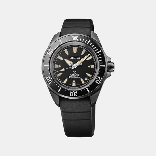Prospex Men Automatic Black Dial Analog Silicone Watch SRPL15K1