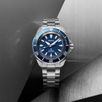 Prospex Men Automatic Blue Dial Analog Stainless Steel Watch SRPL51K1