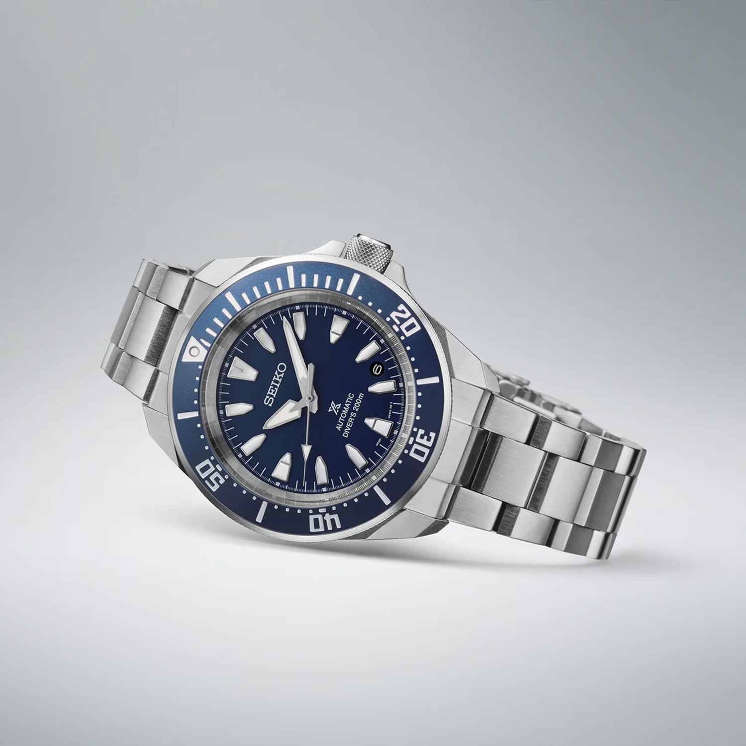 Prospex Men Automatic Blue Dial Analog Stainless Steel Watch SRPL51K1