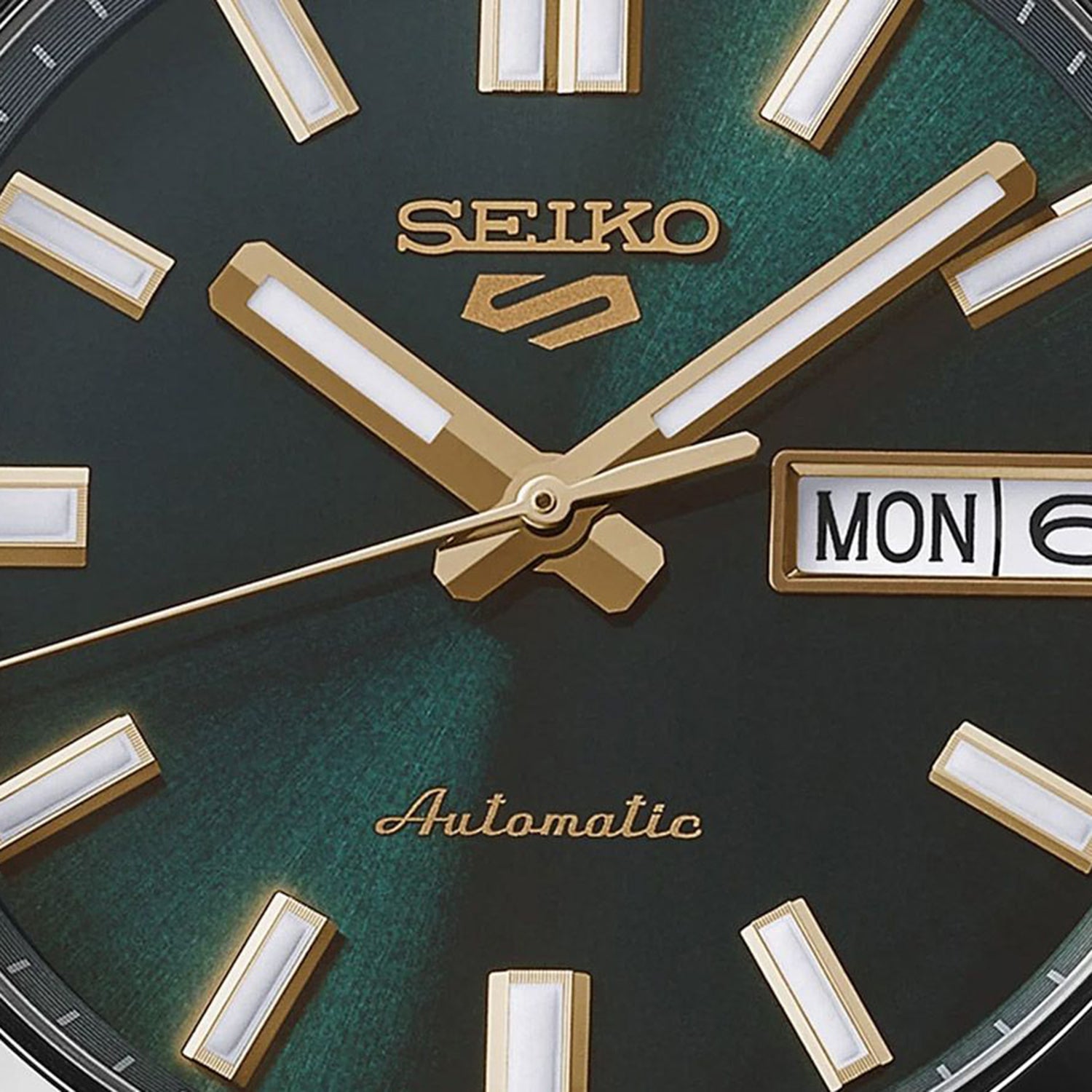 5 Sports SNXS Vintage Gold Collection Men Automatic Green Dial Analog Stainless Steel SRPL57K1