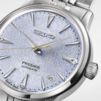 Presage Men Automatic Blue Dial Analog Stainless Steel Watch SRPL61J1