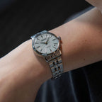 Presage Women Automatic Turquoise Dial Analog Stainless Steel Watch SRPL63J1
